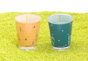 2er Set Schnapsglas Eis / Kehle 6cl