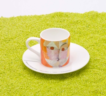 Espressotasse Porzellan ARTselection Senecio (Baldgreis) by Paul Klee 95ml