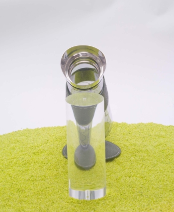 Eve Glaskaraffe Circular Green 1,25l