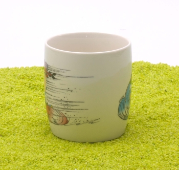 Henkelbecher Porzellan Asterix - Rennen 400ml