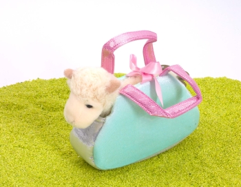 Fancy Pals Plüschtier Alpaca in der Tasche 20,5cm