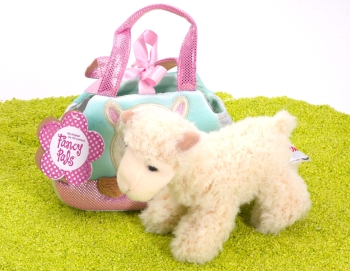 Fancy Pals Plüschtier Alpaca in der Tasche 20,5cm