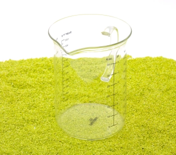 'Cause We Care Messbecher Messkanne Messkrug 1l aus Glas