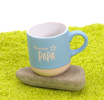 Espressotasse mit Gravur Papa