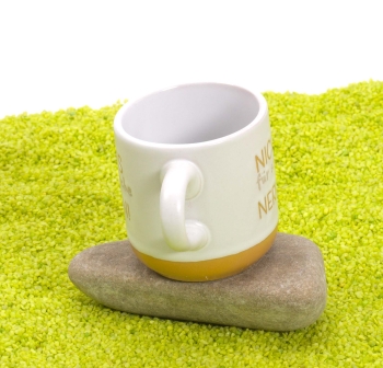 Espressotasse mit Gravur Nichts