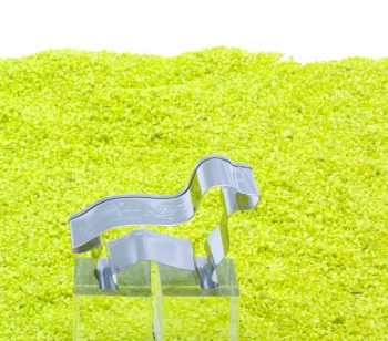 Ausstecher Hund Dackel Edelstahl 7cm