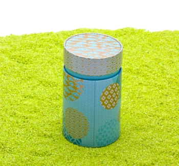 Teedose Case New Little Geisha rund petrol 150g