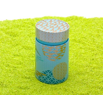 Teedose Case New Little Geisha rund petrol 150g