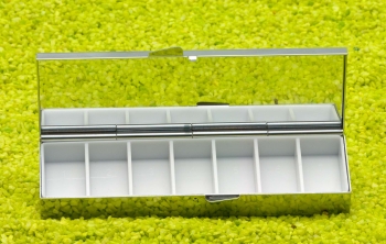 7 Tage Pillendose mit Spiegel William Morris Rosen