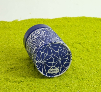 Teedose Case Côte d'Azur rund blue 150g