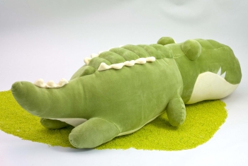 Plüschtier Krokodil liegend 75 cm Plüschtier Krokodil liegend 75 cm