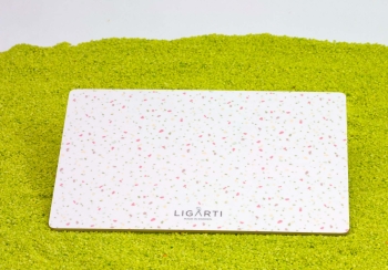 Brettchen aus Holz Obstsalat 22 x15 cm