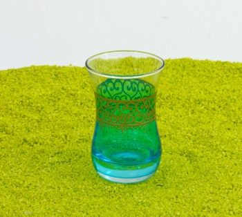 6er Set Teeglas Azim 100 ml in 6 verschiedenen Farben