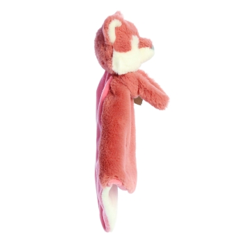 ebba Eco Schmusetuch aus Plüsch Francis Fuchs in rot