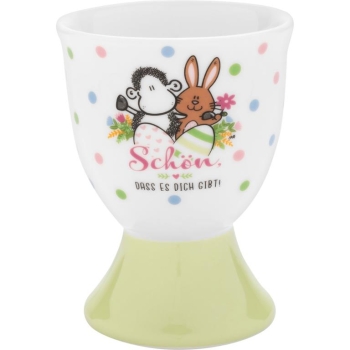 2er Set Eierbecher aus Porzellan Schön