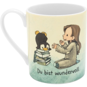 Tasse Porzellan Pinguin (Anouk) 200 ml