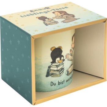 Tasse Porzellan Pinguin (Anouk) 200 ml