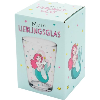 Kinder Trinkglas Meerjungfrau 200ml
