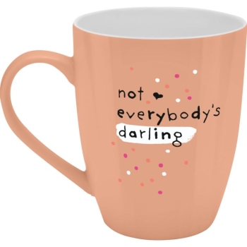Becher Porzellan Herrlich Böser Becher Darling 350ml