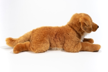 Plüschtier Hund Golden Retriever bernsteinfarben 60 cm