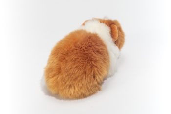 Plüschtier Meerschweinchen gold-weiß 20cm
