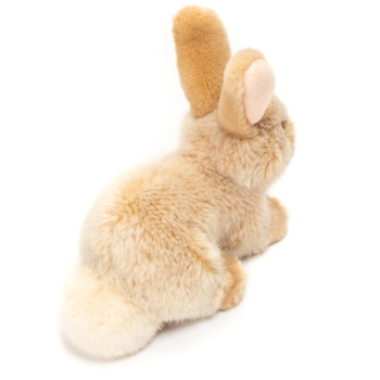 Plüschtier Hase sitzend beige 18cm