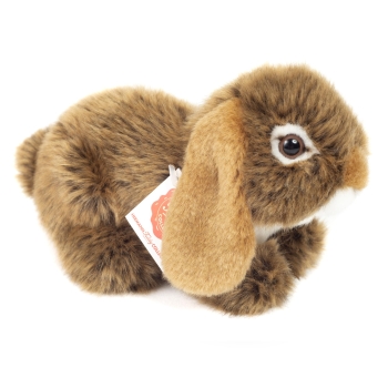 Plüschtier Hase Widderkaninchen braun 18cm