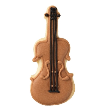 Ausstecher Geige Edelstahl 7cm