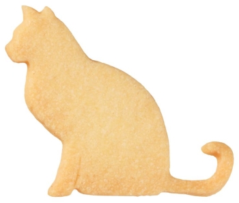 Ausstecher Hauskatze Edelstahl 6 cm