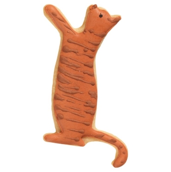 Ausstecher Katze sitzend Edelstahl 8,5 cm