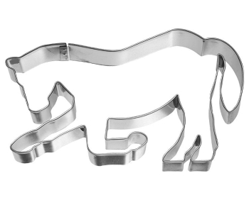 Ausstecher Pferd im Kompliment Edelstahl 12,5 cm