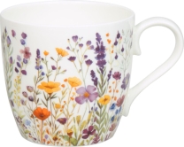 Henkelbecher Porzellan Blumenwiese 425ml Henkelbecher Porzellan Blumenwiese 425ml