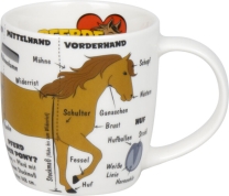 Wissensbecher Porzellan Wissensbecher Kid`s Pferde 230 ml Wissensbecher Porzellan Wissensbecher Kid`s Pferde 230 ml