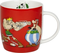 Henkelbecher Porzellan Asterix - Boxen 400ml Henkelbecher Porzellan Asterix - Boxen 400ml
