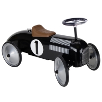 Kinder Rutscherfahrzeug in schwarz