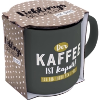 Becher Porzellan "Lieblingsbecher für Dich" Kaffee 350 ml Becher Porzellan "Lieblingsbecher für Dich" Kaffee 350 ml