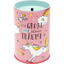 Spardose für Kinder Einhorn - Für große und kleine Träume 9cm