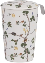 Trinkbecher Teaeve Porzellan mit Deckel & Edelstahlsieb Merla 350ml Trinkbecher Teaeve Porzellan mit Deckel & Edelstahlsieb Merla 350ml