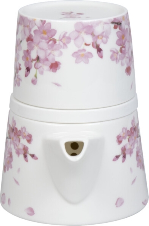 Tea for me -Tea for one Set Kirschblüten (Cherry Blossom)