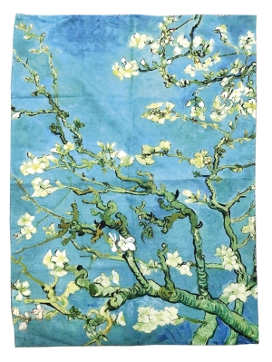 Geschirrtuch Küchentuch art design Van Gogh Mandelblüte (Almond Blossom)