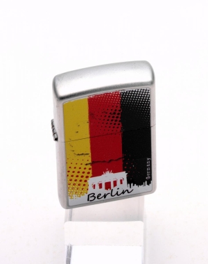 ZIPPO Feuerzeug Berlin Brandenburger Tor satin finish