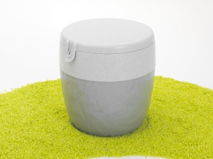 Bento Box Club Organic in organic concrete grey