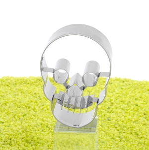 Ausstecher Totenkopf Edelstahl 7cm