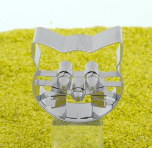 Ausstecher Katzenköpfchen Edelstahl 5,5 cm