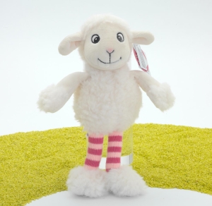Plüschtier Schaf Funny Sheep 24cm - rosa