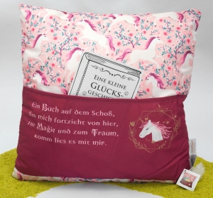 Kissen Sofahelden Lesekissen Kids Einhorn