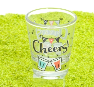 Schnapsglas Cheers 6cl