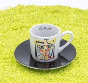Espressotasse Porzellan Picasso - Jaqueline with Hat 85ml