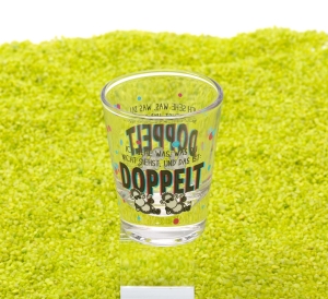 Schnapsglas Doppelt 6cl