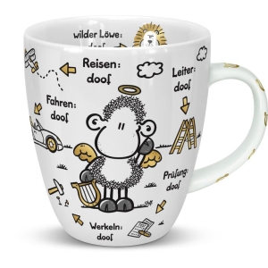 Tasse Porzellan ODIAD Gute Laune - Ohne Gute Laune ist alles doof 400ml